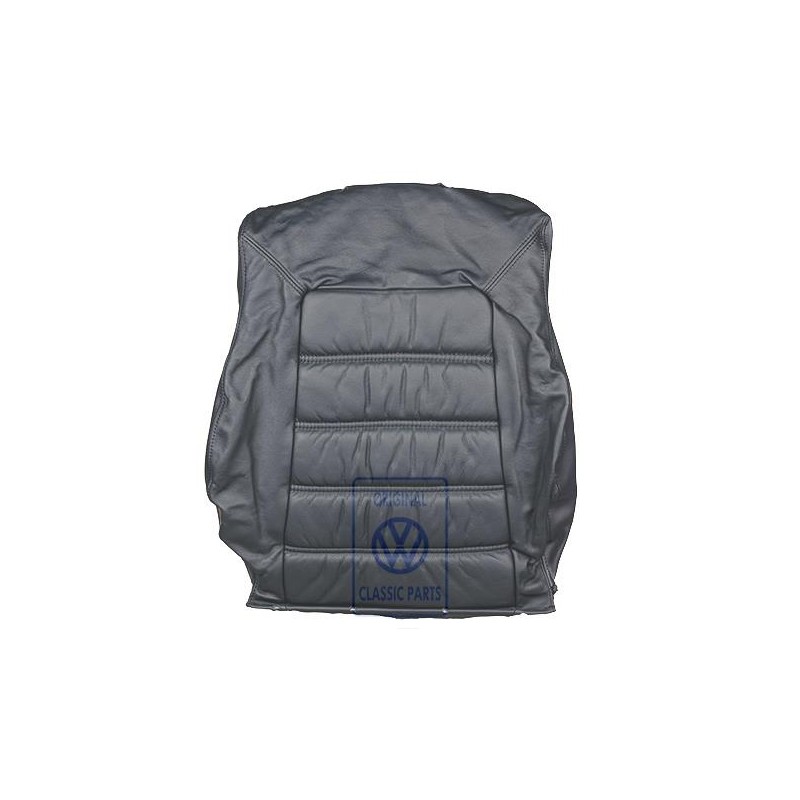 Original VW Backrest Cover (Leather/Leatherette) Mauritius Blue - 1E0881805AJELG