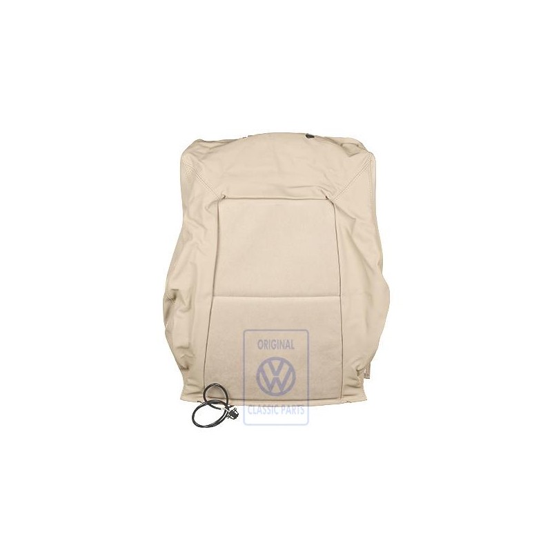 Original VW Backrest Cover Alcantara/ Leather W Backrest Pocket - 1E0881805DHEWY