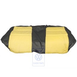 Original VW Seat Cover (Leather/Leatherette) Yellow/Black - 1E0885405K EAF