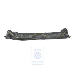 Original VW Backrest Cover (Leather/Leatherette) Black/Yellow - 1E0885921B KKY