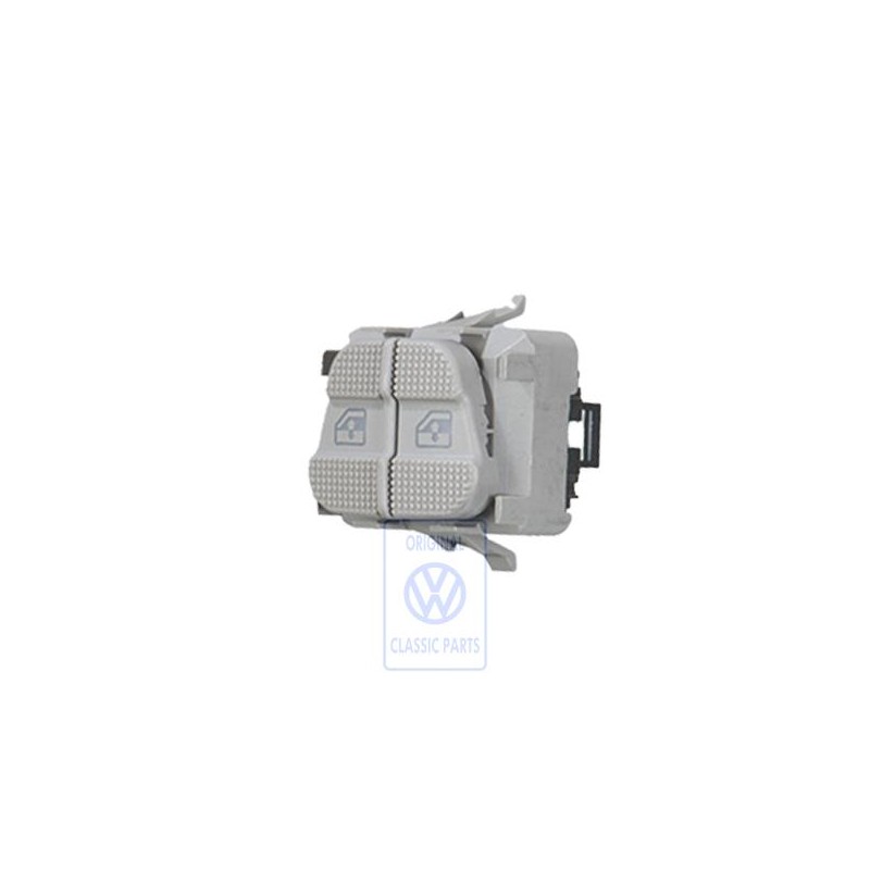 Original VW Switch For Electric Window Regulator Flint Grey - 1H2959855 Y01