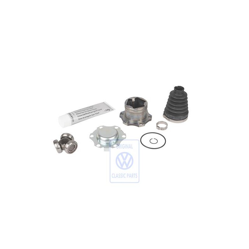 Original VW Constant Velocity Joint With Boot, Attachment Parts - 1J0498103K