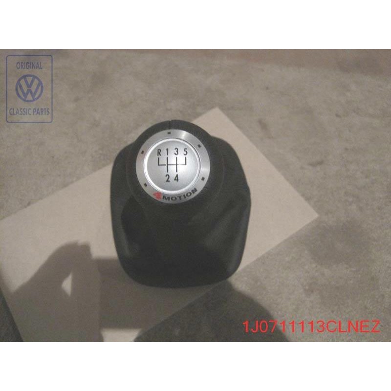 Original VW Gearstick Knob With Boot For Gearstick Leather - 1J0711113CLNEZ