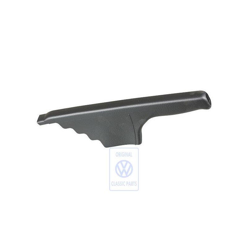 Original VW Handle For Hand Brake Lever With Boot Black - 1J0711461G 2QL