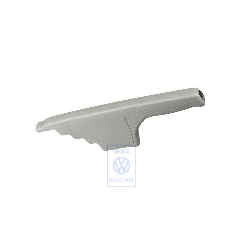 Original VW Handle For Hand Brake Lever With Boot Flannel Grey - 1J0711461G 3SG