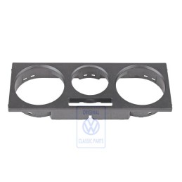 Original VW Trim For Fresh Air And Heater Controls Satin Black - 1J0819157C 01C