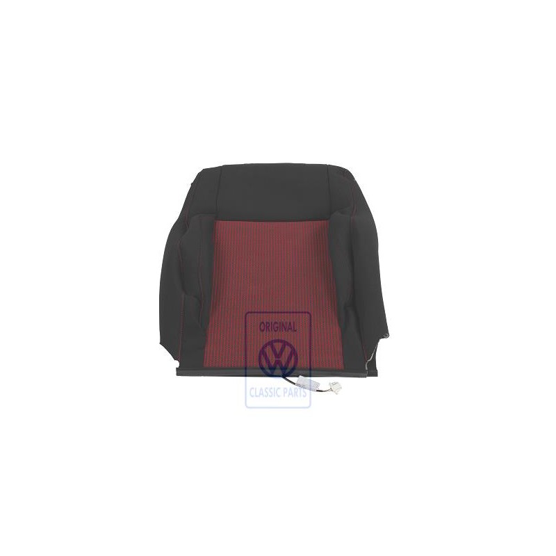 Original VW Backrest Cover Cloth With Heater Element - 1J0882805CBKMA
