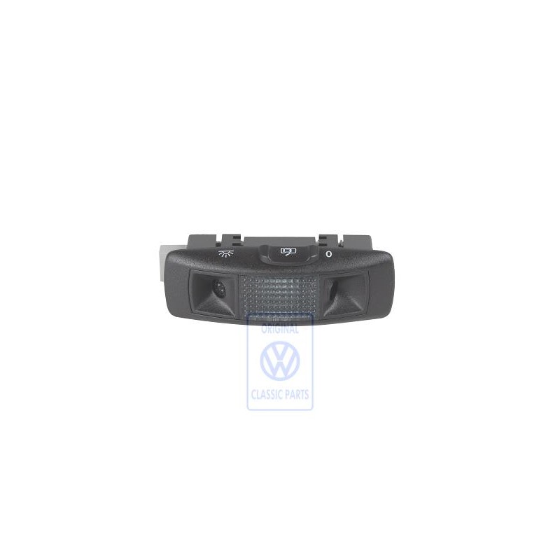 Original VW Reading Light With Ultrasonic Sensor Satin Black - 1J0951171D B41