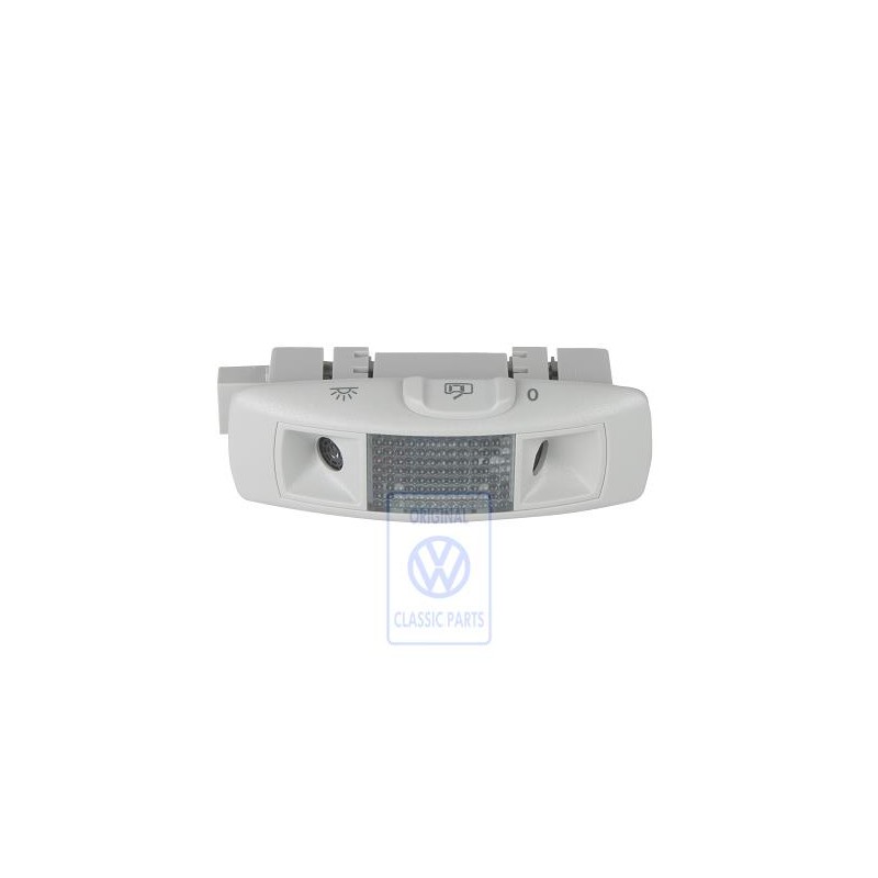 Original VW Reading Light With Ultrasonic Sensor Pearl Grey - 1J0951171D Y20