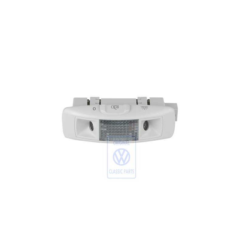 Original VW Reading Light With Ultrasonic Sensor Pearl Grey - 1J0951172G Y20