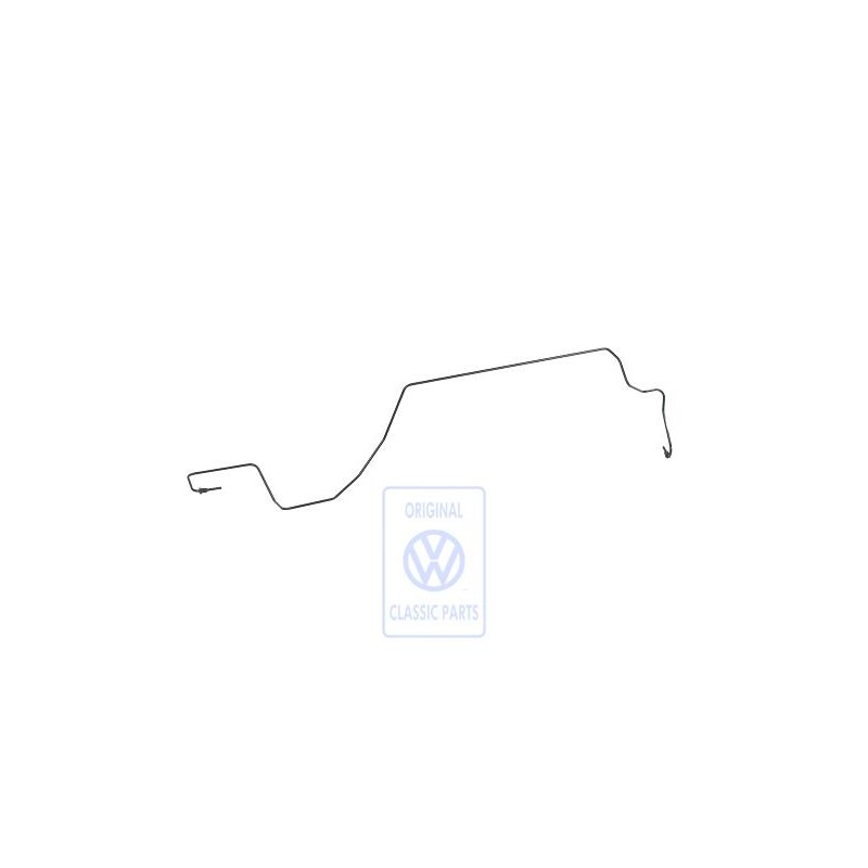Original VW Brake Line From T-Piece To Brake Hose - 1J1611724B