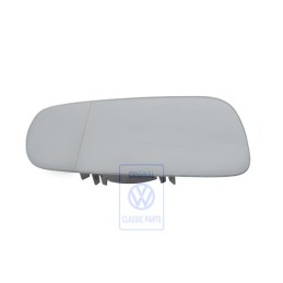 Original VW Mirror Glass (Aspherical- Wide Angle) With Plate - 1J2857522