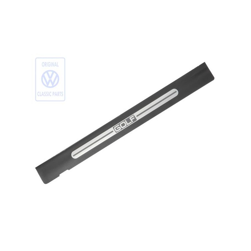 Original VW Entry Strip Protective Foil With Lettering - 1J3853806F 61E