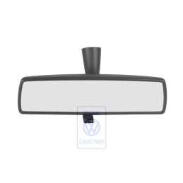 Original VW Interior Mirror, Anti-Dazzle Satin Black - 1K0857511 9B9