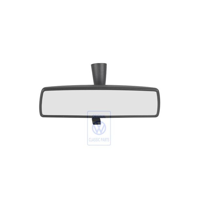 Original VW Interior Mirror, Anti-Dazzle Satin Black - 1K0857511 9B9