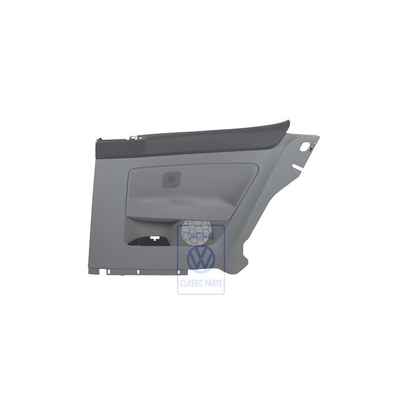 Original VW Side Trim Panel Fabric With Mounting For Ashtray - 1K3867044BGRDG
