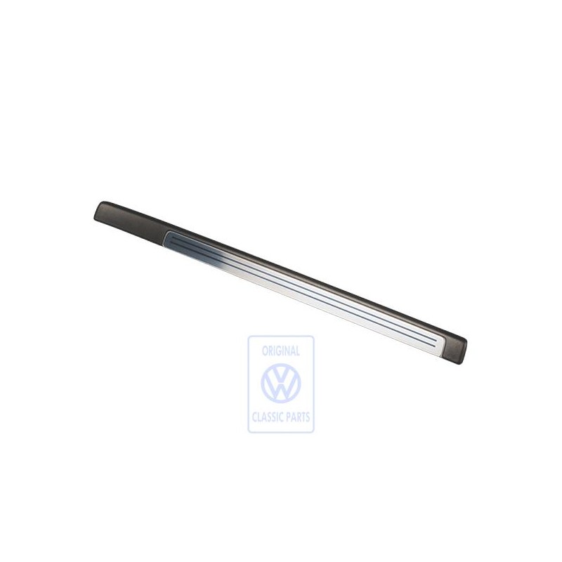 Original VW Sill Trim Strip Satin Black/Brushed Alum - 1K4853537A SUB