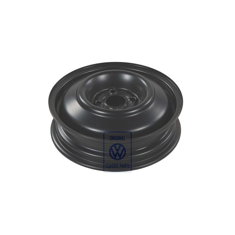 Original VW Steel Rim For Space-Saving Emergency Wheel - 1L0601025D