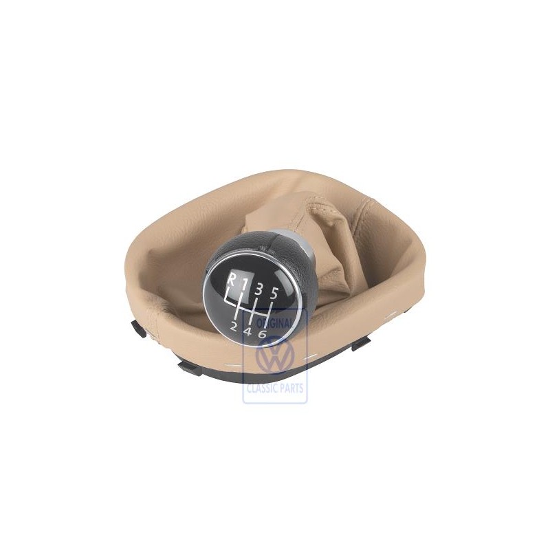 Original VW Gearstick Knob With Boot For Gearstick Lever - 1T0711113ACUTM