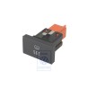 Original VW Pushbutton For Tyre Pressure Warning Black - 1T0927121C 3X1