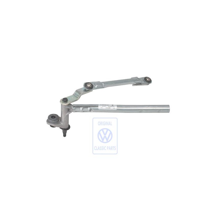 Original VW Windscreen Wiper Bracket With Operating Rod And Crank - 1T0955601A