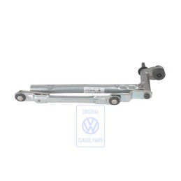 Original VW Windscreen Wiper Bracket With Operating Rod And Crank - 1T0955602A