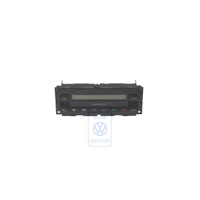 Original VW Display And Control Panel With Cu - 1U1907044A