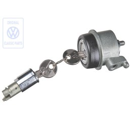 Original VW Set Of Locks For Sliding Door, Right And Flap, Rear - 251898081B