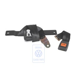Original VW Three-Point Seat Belt With Press Button Buckle For Seat - 253857687B
