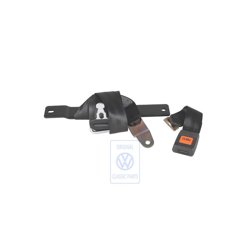 Original VW Three-Point Seat Belt With Press Button Buckle For Seat - 253857687B
