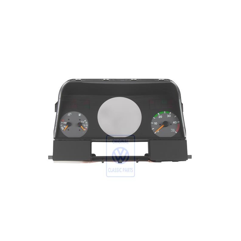 Original VW Instrument Housing For Tachograph Satin Black - 2D0919049N 01C
