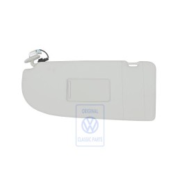 Original VW Sun Visor With Illuminated Mirror And Cover - 2K0857551C 2F4
