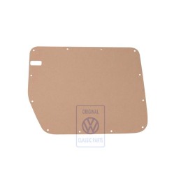 Original VW Sliding Door Trim (Hardboard Panel) Natural Brown - 2K0867203E MM1