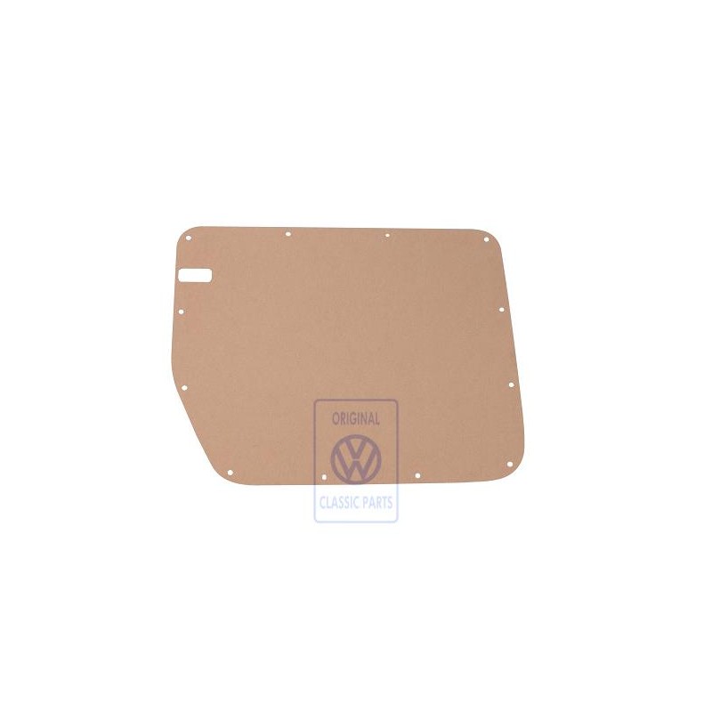 Original VW Sliding Door Trim (Hardboard Panel) Natural Brown - 2K0867203E MM1