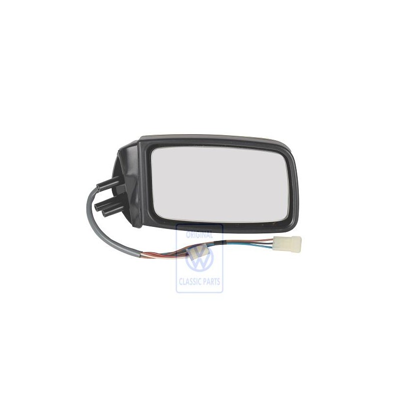 Original VW Exterior Mirror (Flat) (Electric Adjustment And Heated) - 321857502H