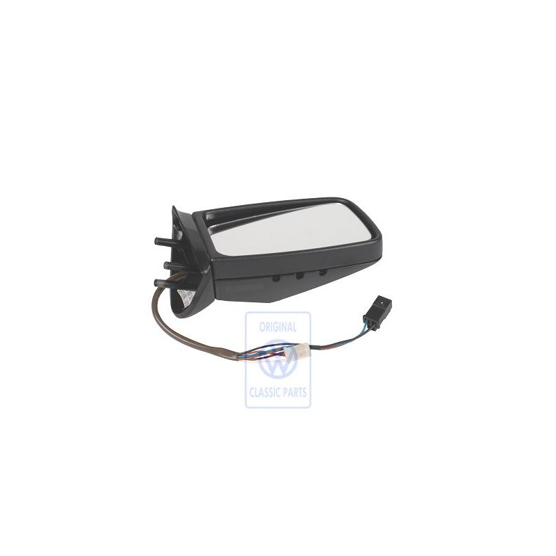Original VW Exterior Mirror (Flat) (Electric Adjustment And Heated) - 323857502A