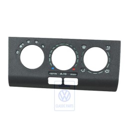 Original VW Trim For Fresh Air And Heater Controls Satin Black - 357820075 01C