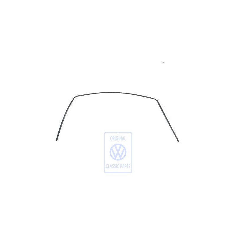 Original VW Trim Strip For Rear Window Satin Black - 357853341 01C