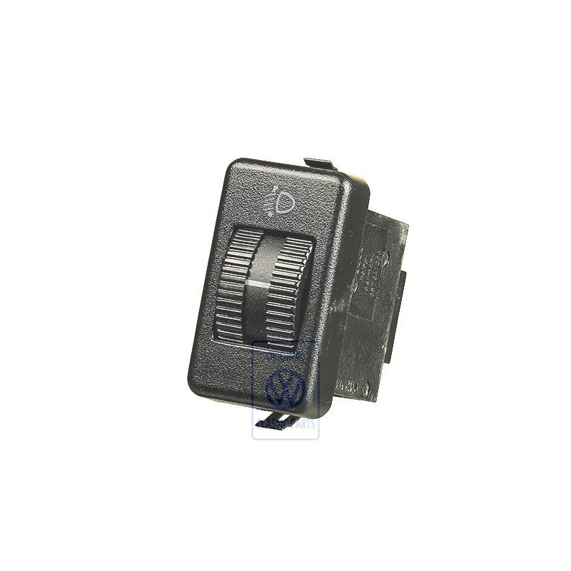 Original VW Switch For Headlight Range Control Satin Black - 357941333 01C
