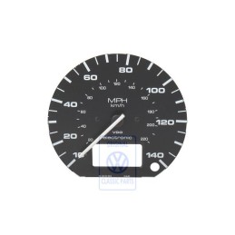 Original VW Speedometer With Aperture For Mile Trip Recorder - 357957033AC