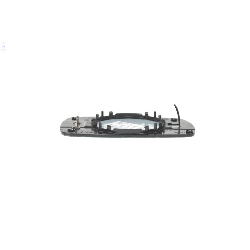 Original VW Mirror Glass (Convex) With Carrier Plate - 358857521A