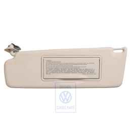 Original VW Sun Visor With Illuminated Mirror And Cover Sahara - 3A0857551G T17