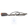 Original VW Belt Latch With Warning Contact Satin Black - 3A0857756B 01C