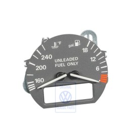 Original VW Fuel Gauge And Coolant Temperature Display - 3A0919045B