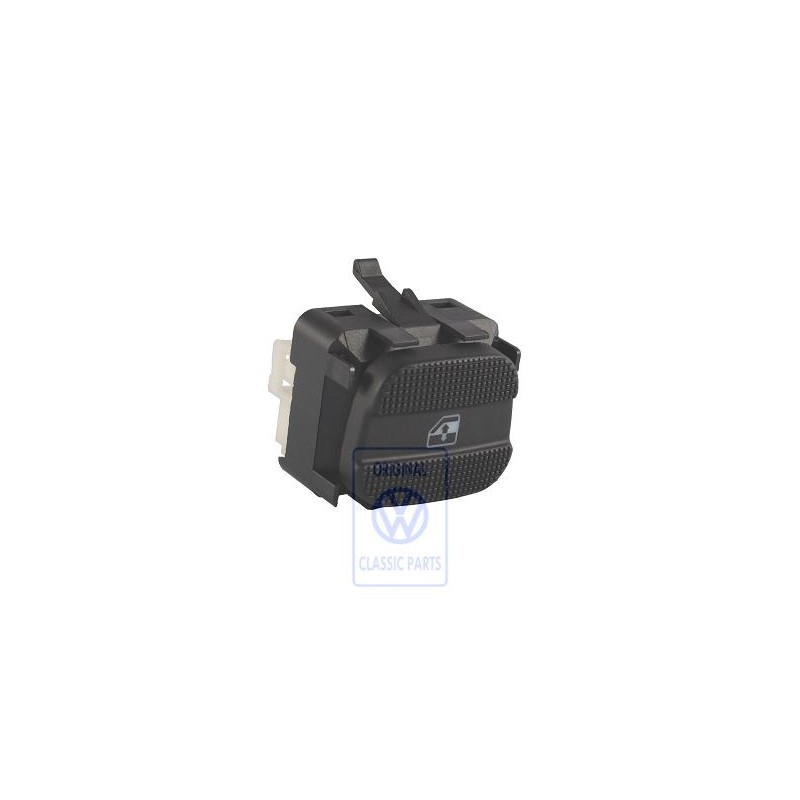 Original VW Switch For Electric Window Regulator Satin Black - 3A0959855B 01C