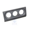 Original VW Trim For Fresh Air And Heater Controls Satin Black - 3A1819075 01C