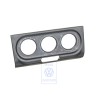 Original VW Trim For Fresh Air And Heater Controls Satin Black - 3A1820075 01C