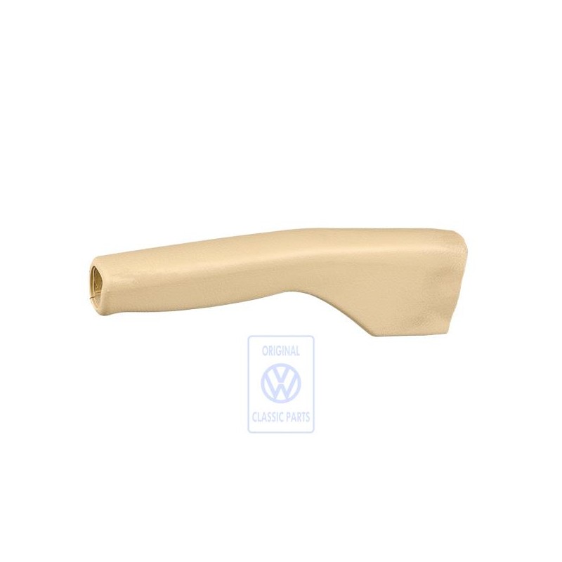 Original VW Handle For Hand Brake Lever With Boot Sun Beige - 3B0711461F 92Y