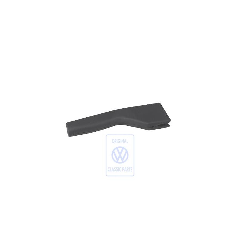 Original VW Hand Brake Lever Handle With Boot (Leather) Black - 3B0711461G E74