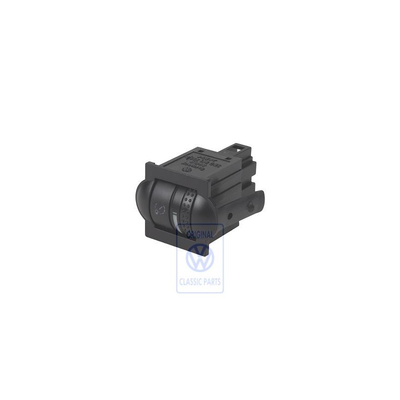 Original VW Controller For Instrument Lighting Satin Black - 3B0941333B 01C